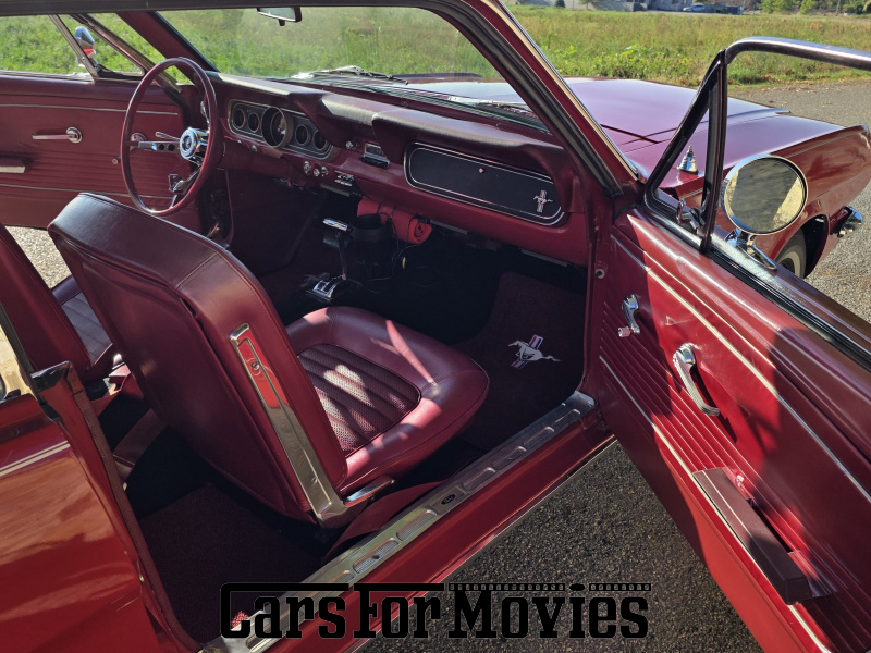 CarsForMovies | Ford Motor Company Mustang 1966 USA Rot Rot Zivilfahrzeug Coupe AT - Niederösterreich 7920 